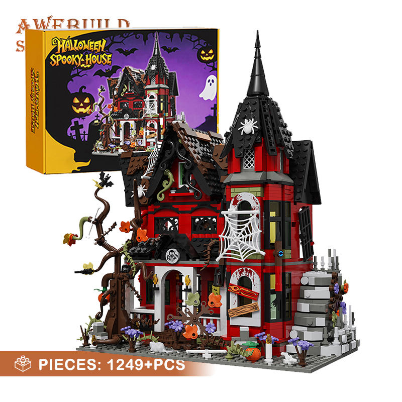 Lego Set Creator - 1249피스 유령의 집 브릭 3D 모델