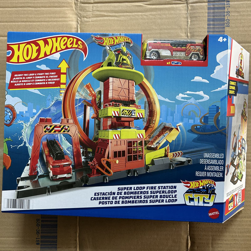 Hot Wheels Car Track Sets - 핫휠 스팀 드롭 & 스코어 HKX41