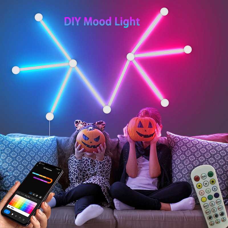 Party Games Switch - 스마트 RGB 벽등, 블루투스 앱 연결