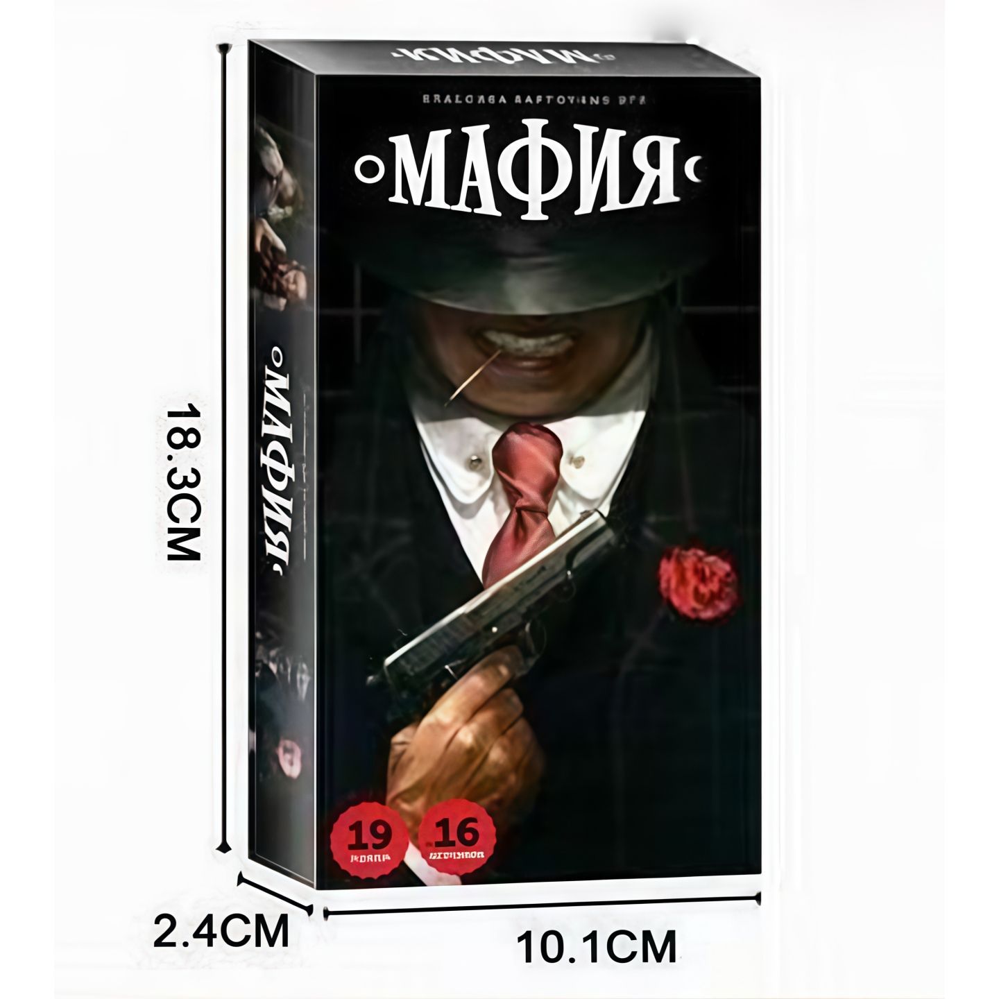 Party Games Mafia - 러시아어 마피아 카드 게임 2-6인용 파티
