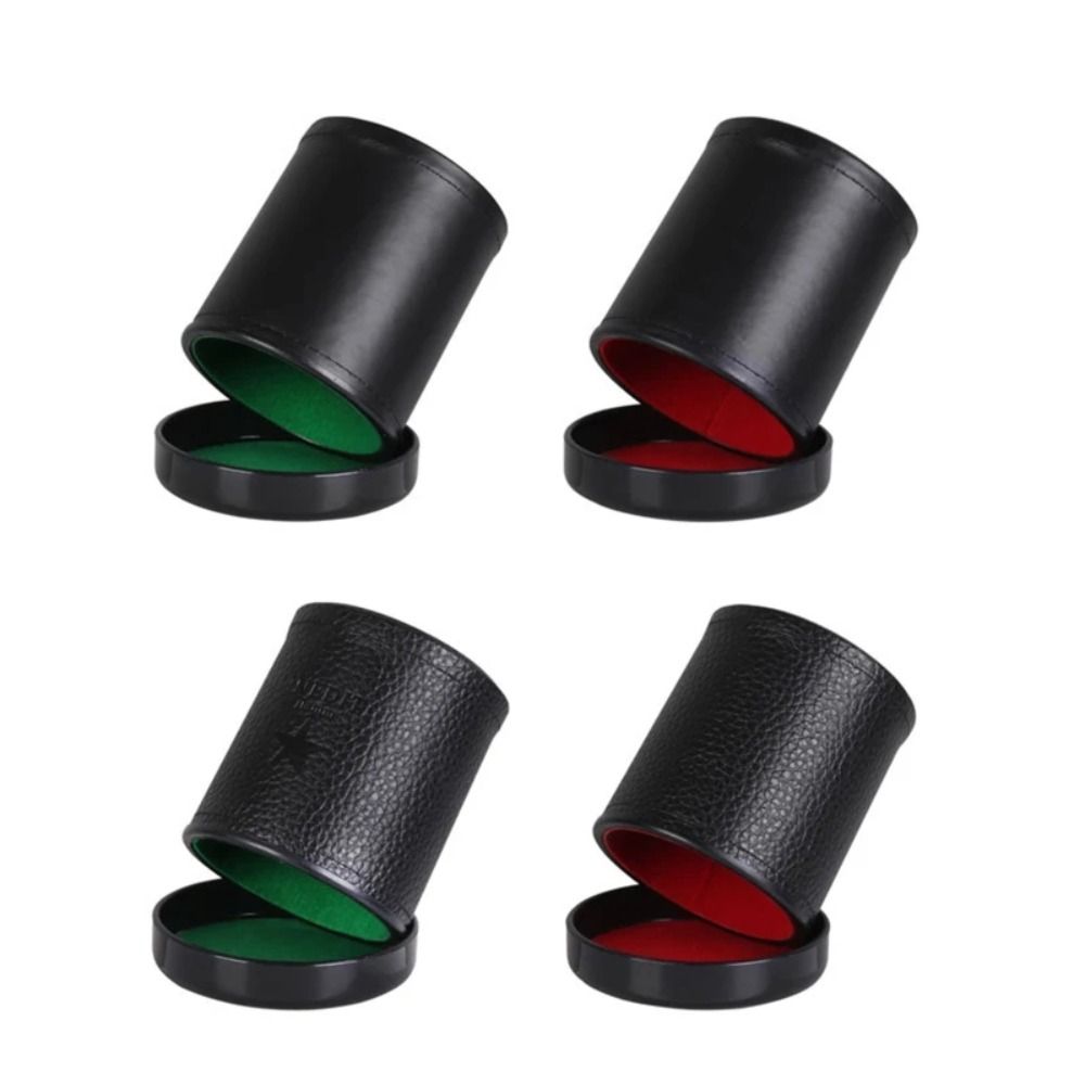 고품질 편안한 뚜껑 있는 주사위 컵, 녹색 빨간색 안감 - Party Games Using Cups 리뷰 및 가격