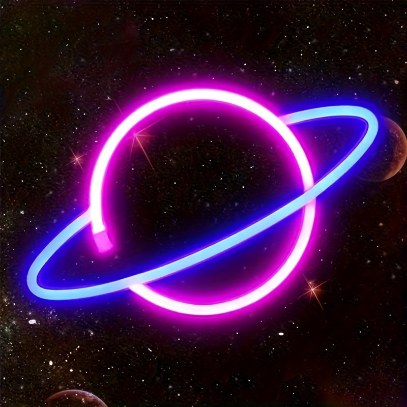 실내 공간용 아늑한 행성 장식 야간 조명 1개, 핑크  - Party Games Switch 1 리뷰 및 가격
