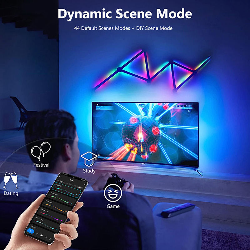 스마트 RGB 벽등, 블루투스 앱 연결 LED 라이트  - Party Games Switch 리뷰 및 가격
