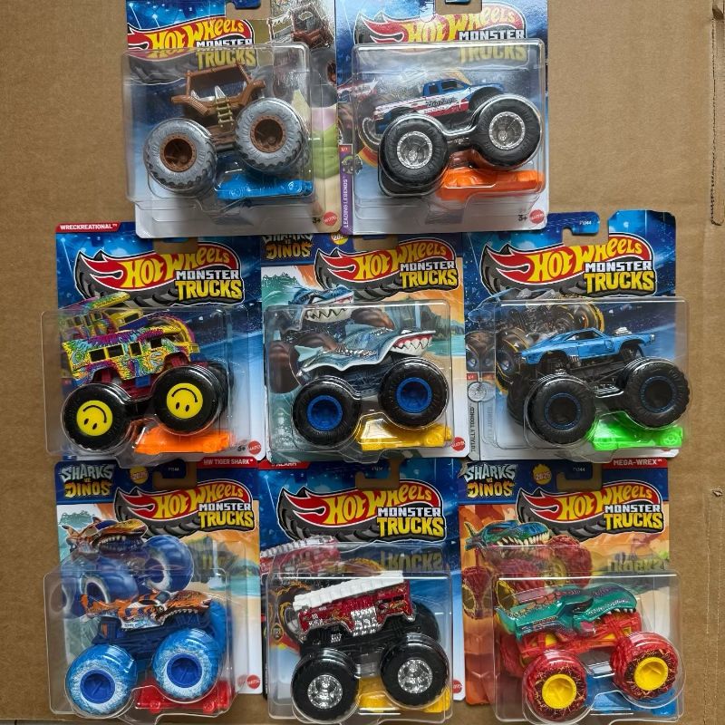 새로운 정품 핫휠 FYJ44 몬스터 트럭 시리즈 모델카 - Hot Wheels Car Monster Trucks 리뷰 및 가격