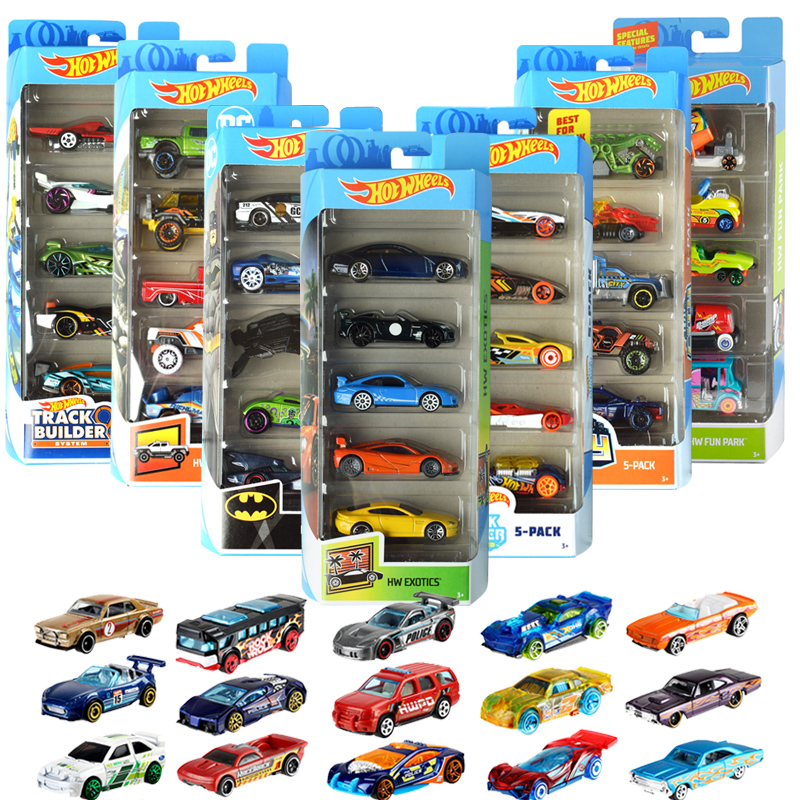 핫휠 합금 미니어처 런닝카 세트 - 5개입 데스크탑 트 - Hot Wheels Car Track Sets 리뷰 및 가격
