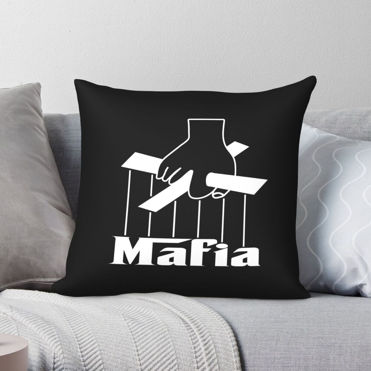 마피아 파티 게임 사각 베개 커버 폴리에스테르 리넨 벨 - Party Games Mafia 리뷰 및 가격