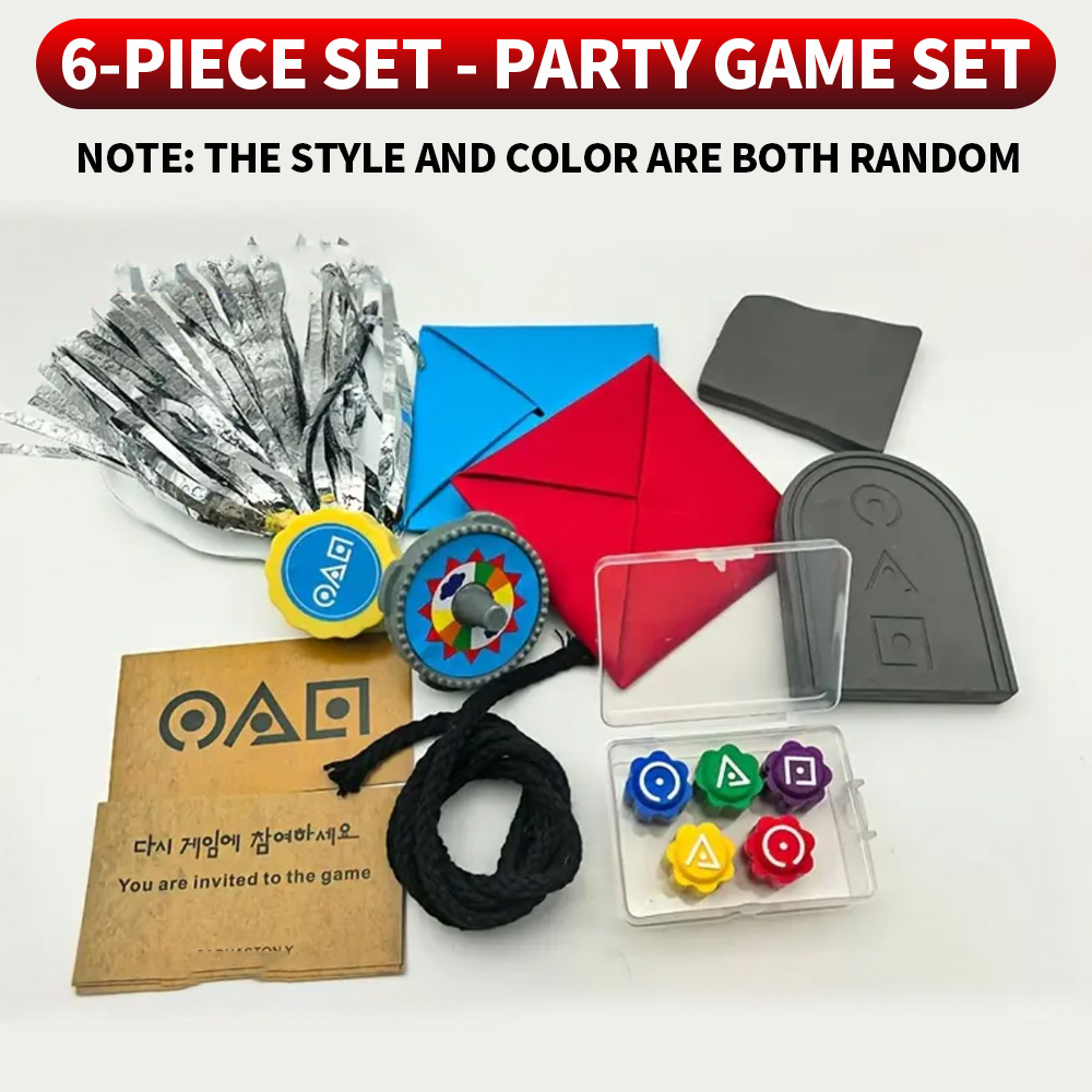 6피스 세트 - 향수를 불러일으키는 전통 게임 세트,  - Party Games Multiplayer 리뷰 및 가격