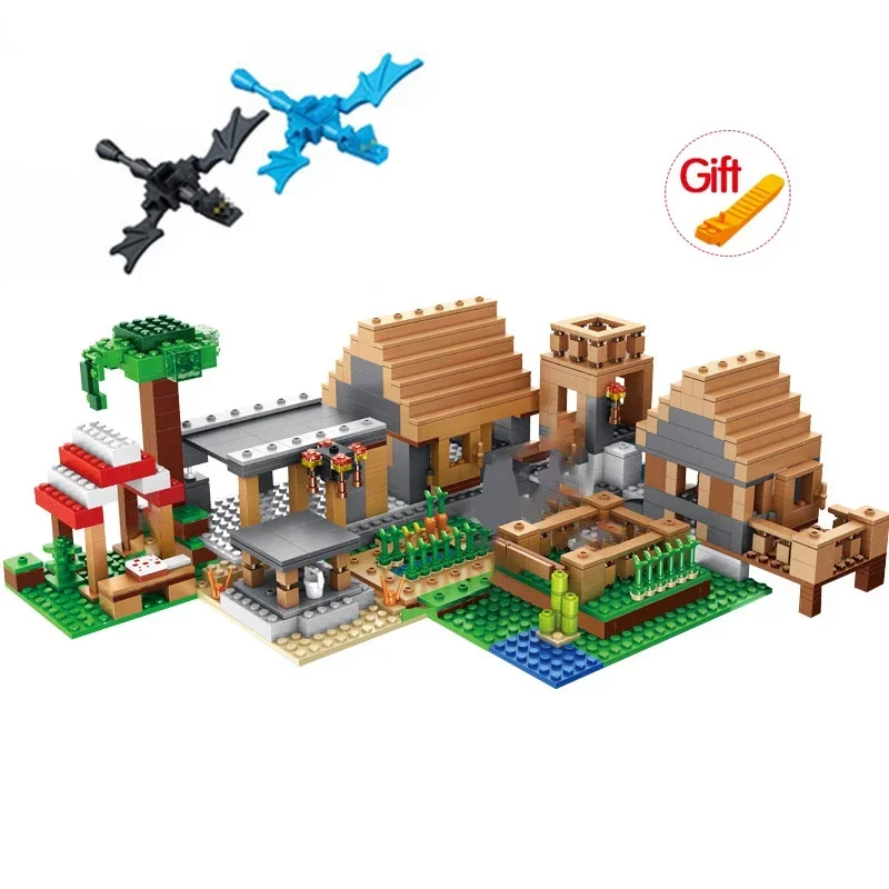 핫토이즈 더 빌리지 스페셜 에디션 빌딩 블록스 스티브  - Lego Set Creator 리뷰 및 가격
