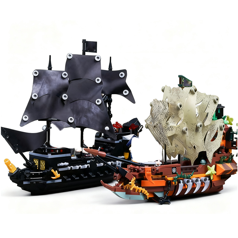 창의적인 MOC 해적선 조립 블록 도시 브릭 피규어 세 - Lego Set Creator 리뷰 및 가격